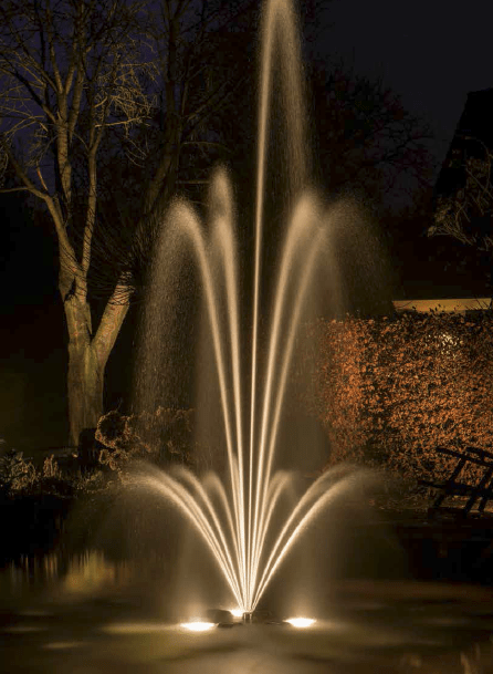 Fontaine en situation