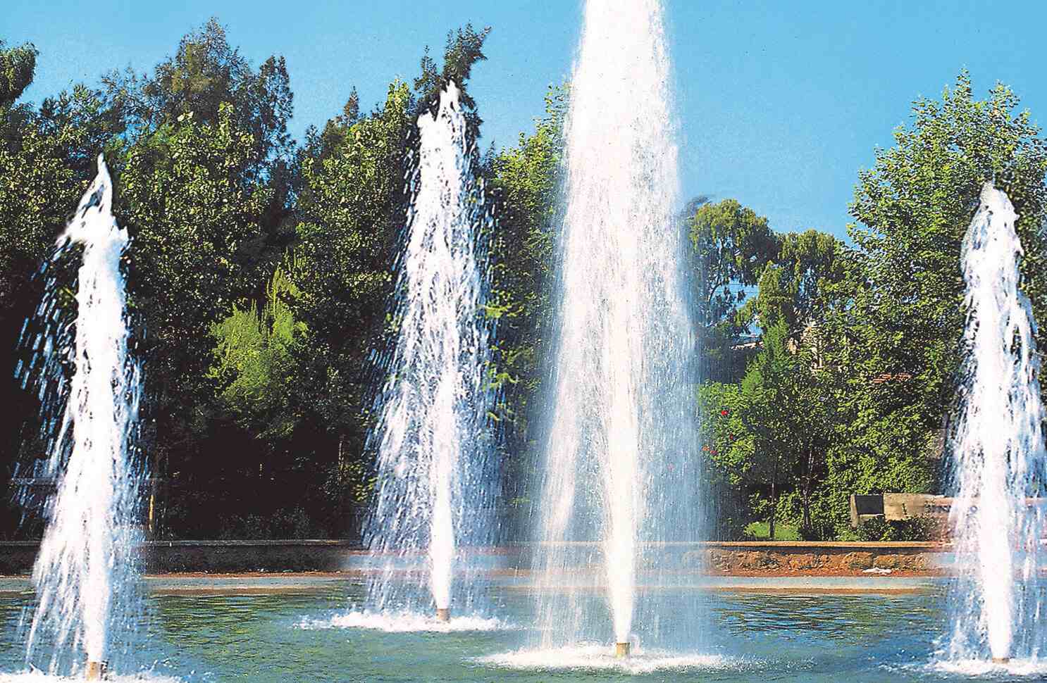 L'eau dans le jardin